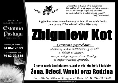 zgony dzieroniw|Doba.pl